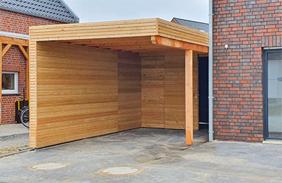 Carport Frontansicht